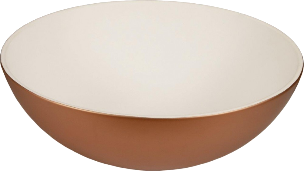 Lavabo WHITE AND COPPER