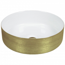 Lavabo HELLER WHITE&GOLD